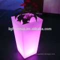 rechargeable led flower pot with color changing/cheap flower pots